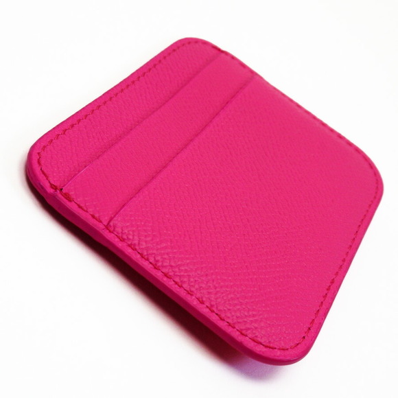 Balenciaga Card Case Leather Pink - Picture 6 of 6